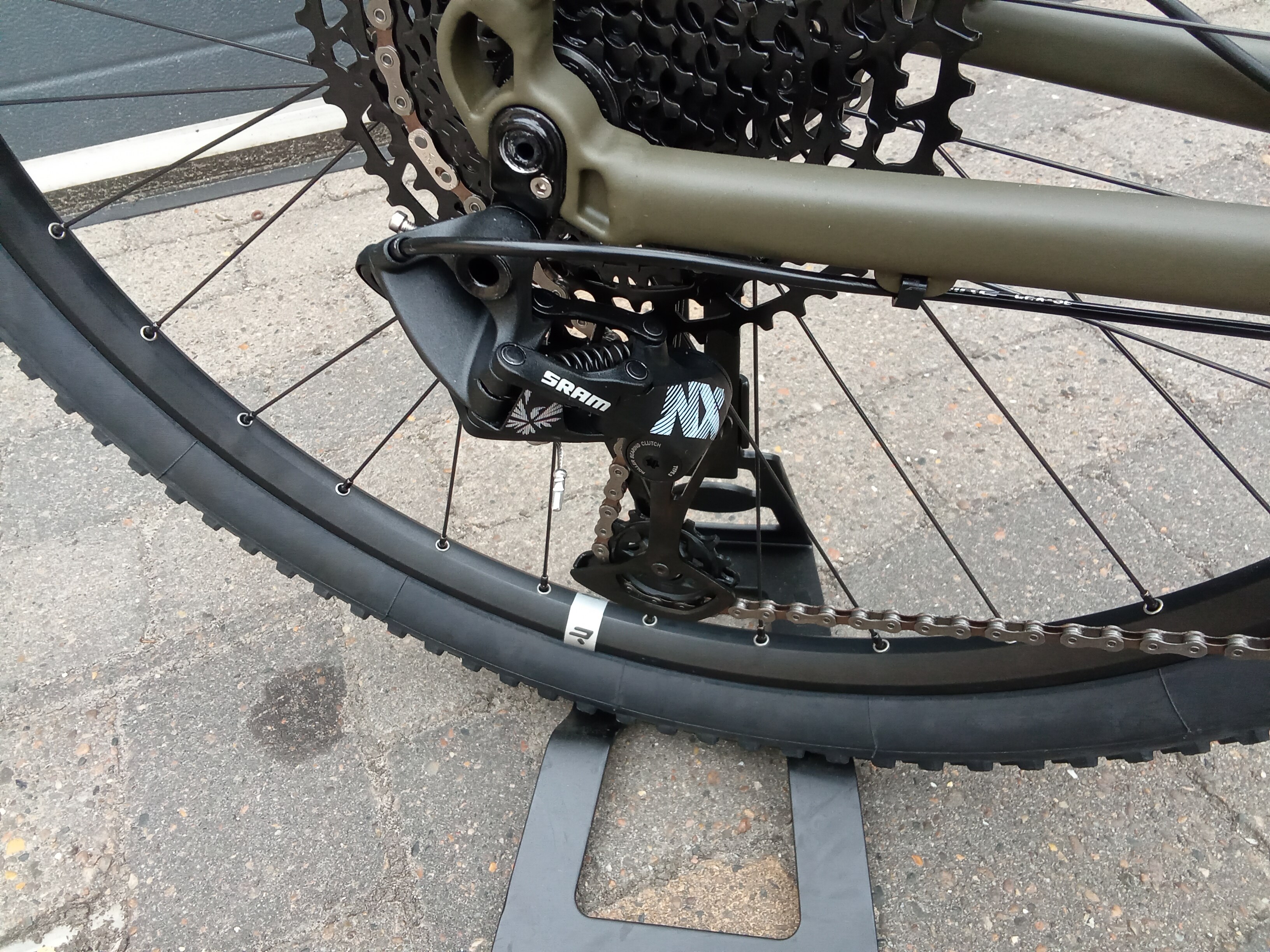 Ridley Camouflage Grøn Ignite A NX Eagle - M