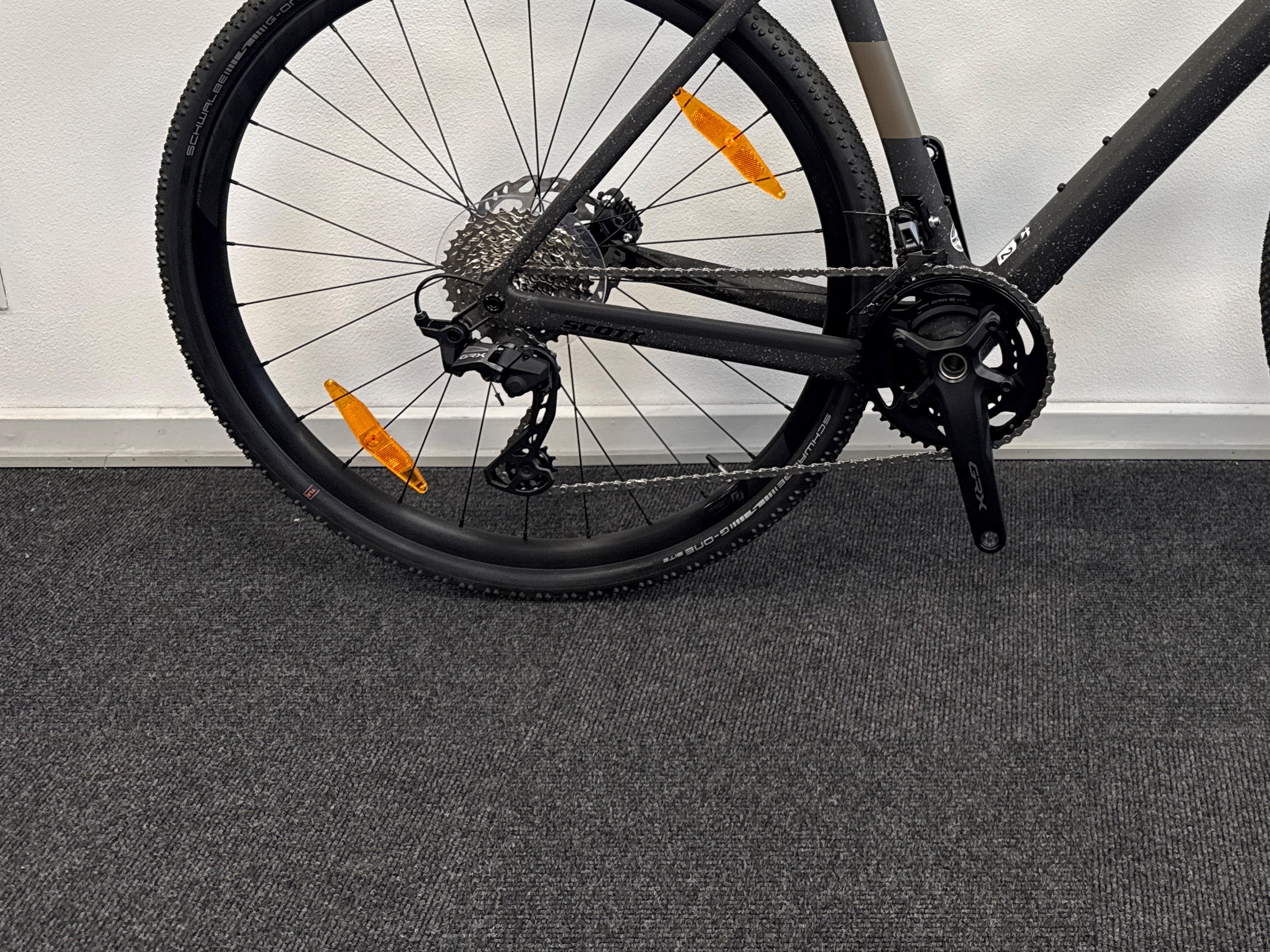 SCOTT Carbon Black Addict Gravel 40 - L