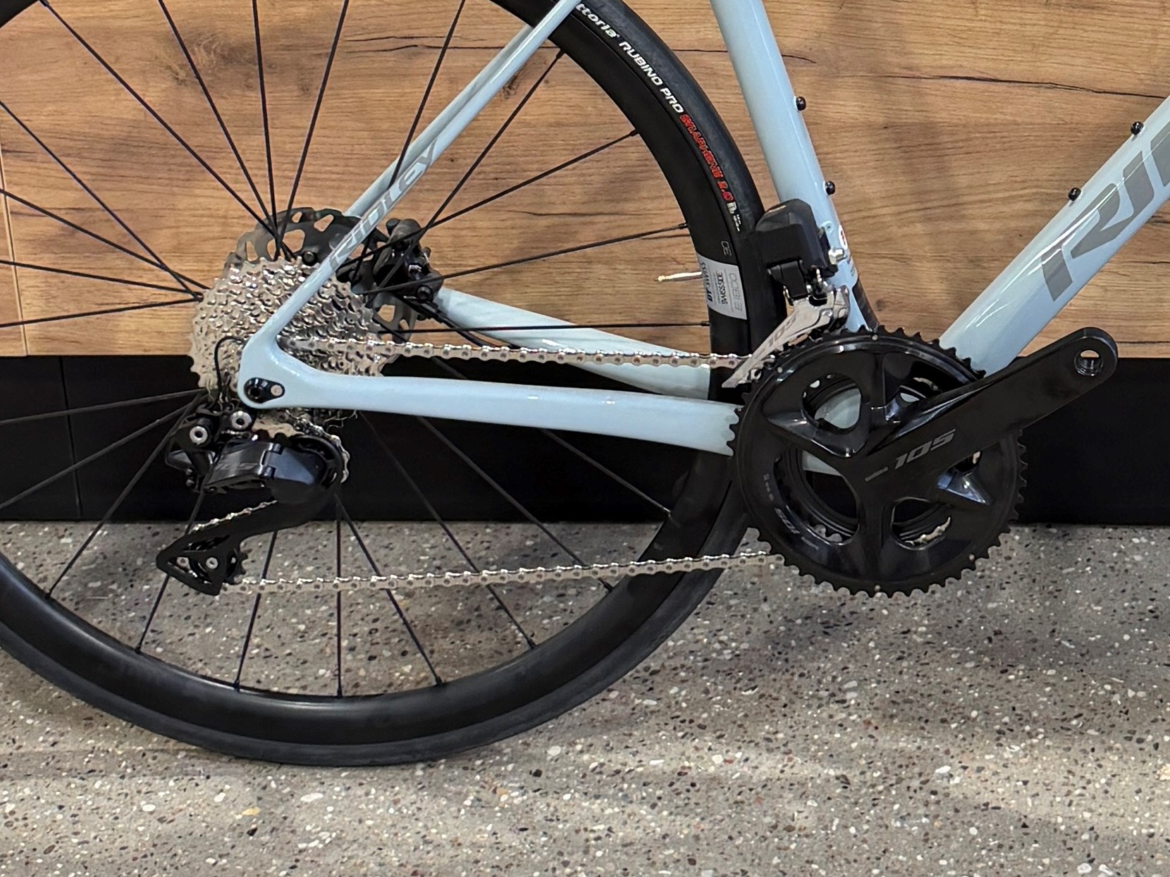 Ridley Iceberg Blue Fenix SLiC 105 Di2 - S