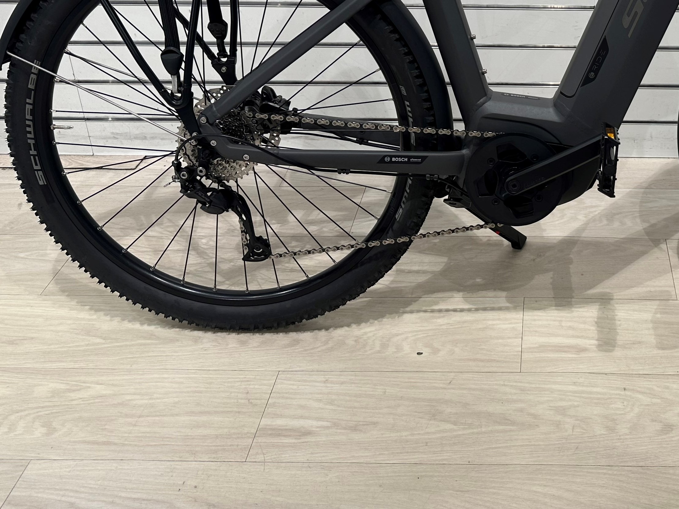 SCOTT Mørkegrå Sub Cross eRIDE 20 EQ Unisex - S