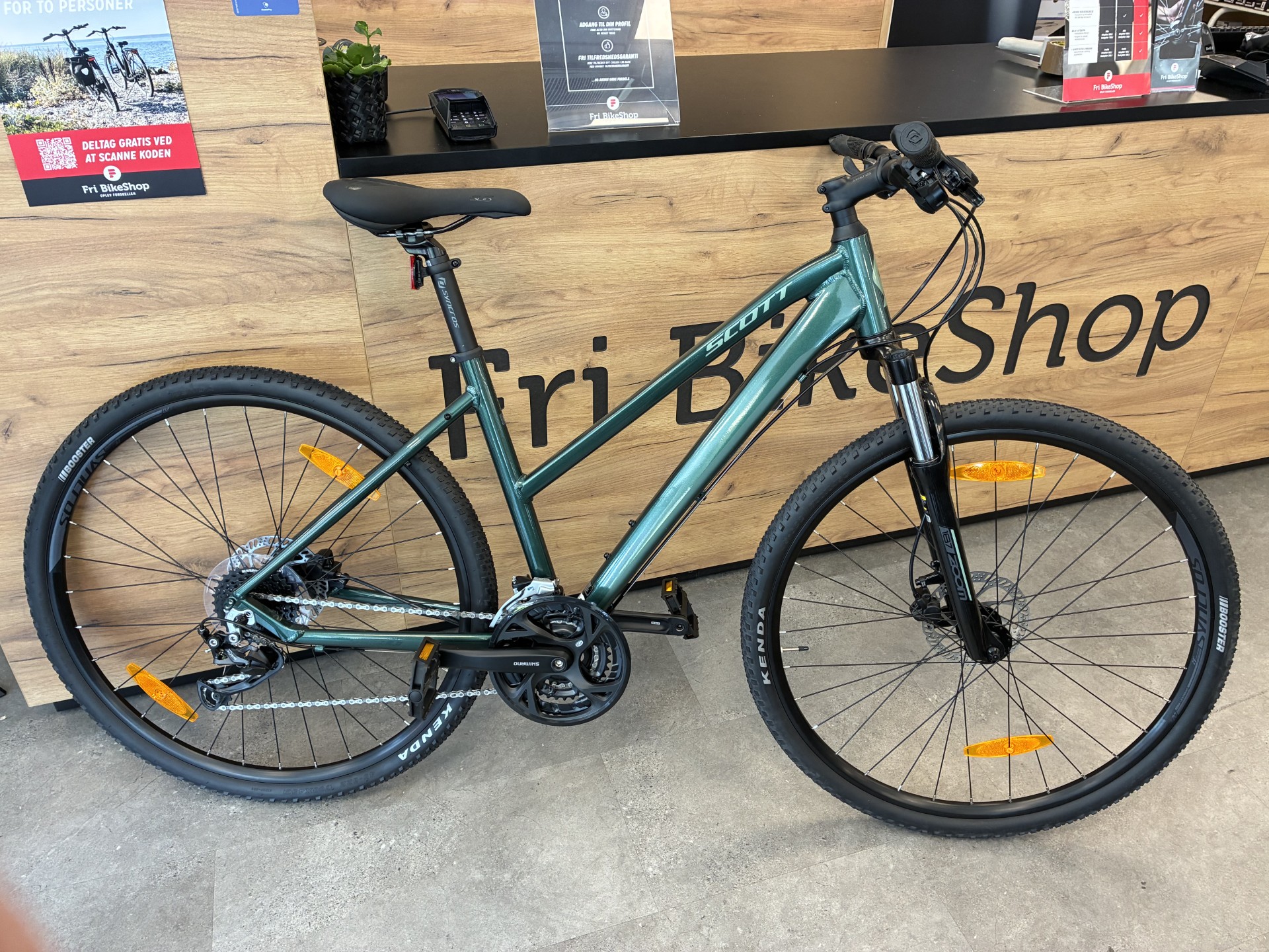 SCOTT Teal Grøn Sub Cross 40 Lady - M