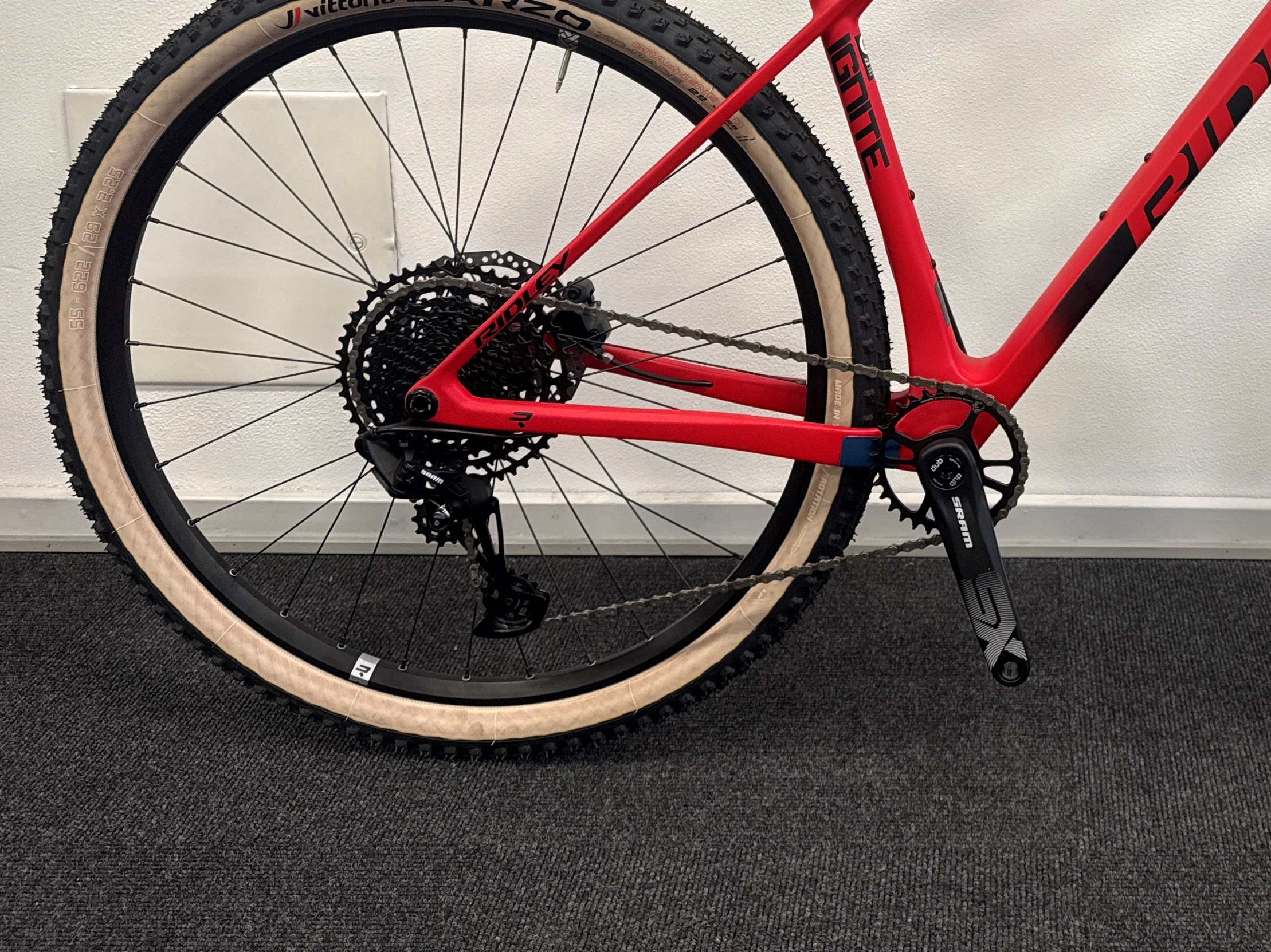 Ridley Rød Ignite SLX SX Eagle - M