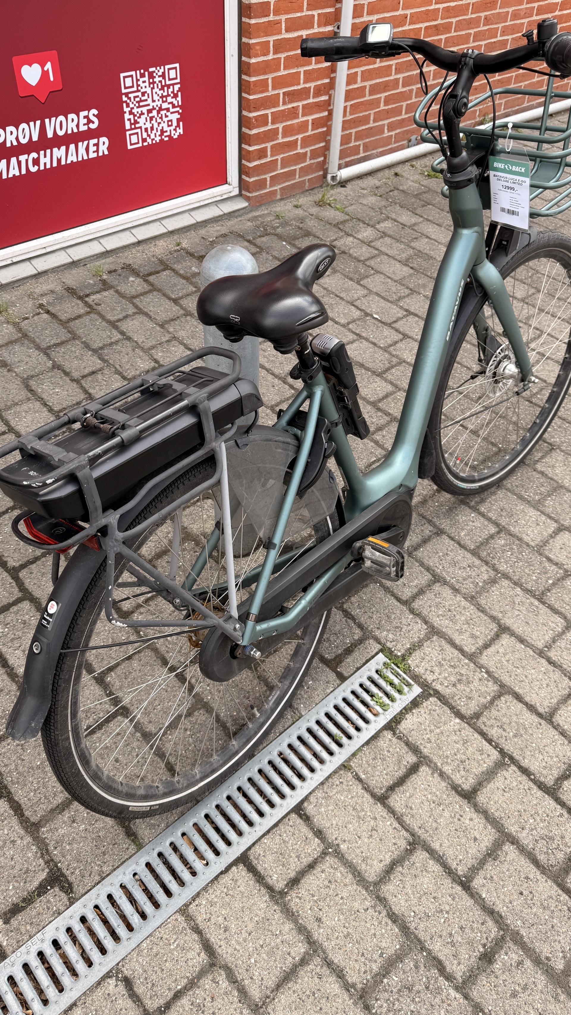 Batavus Petroleumsgrøn Luca E-Go Deluxe Limited - 48 cm