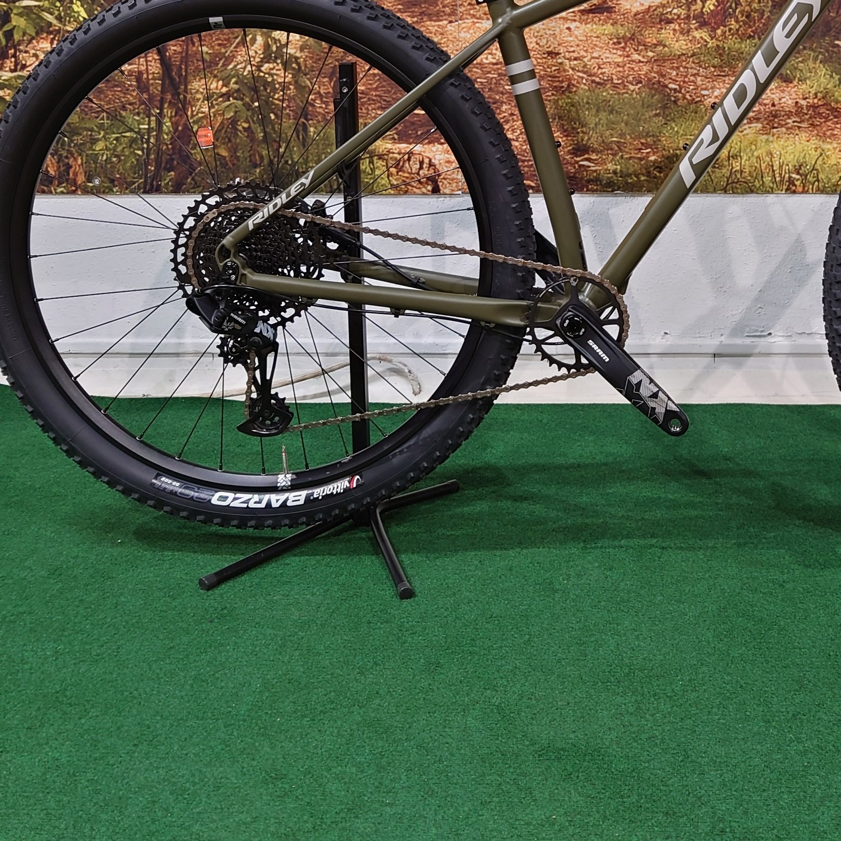 Ridley Camouflage Grøn Ignite A NX Eagle - M