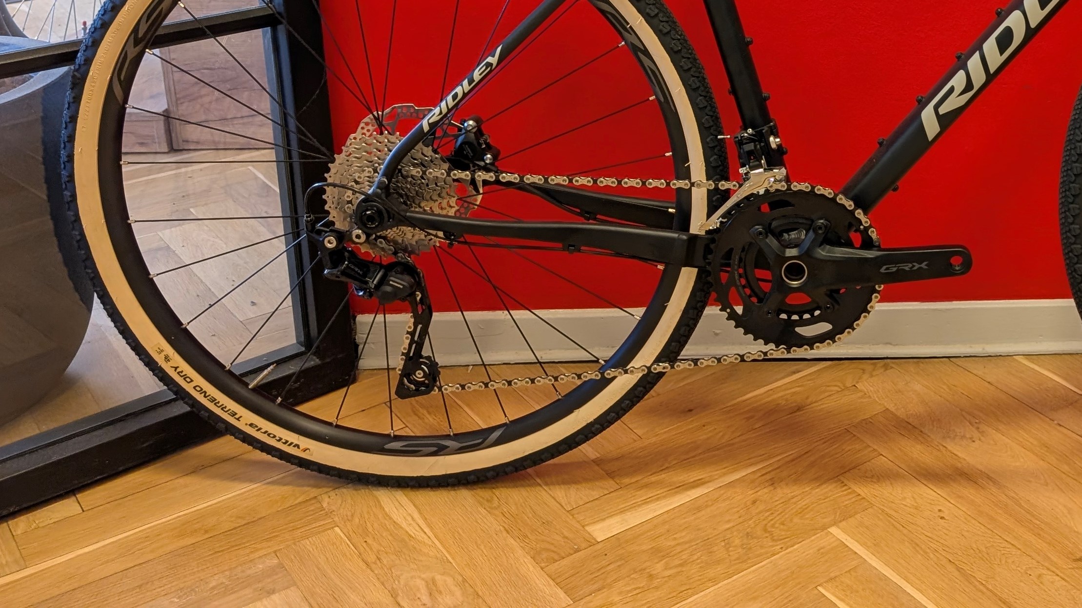 Ridley Black Metallic Kanzo Adventure A GRX400 - L