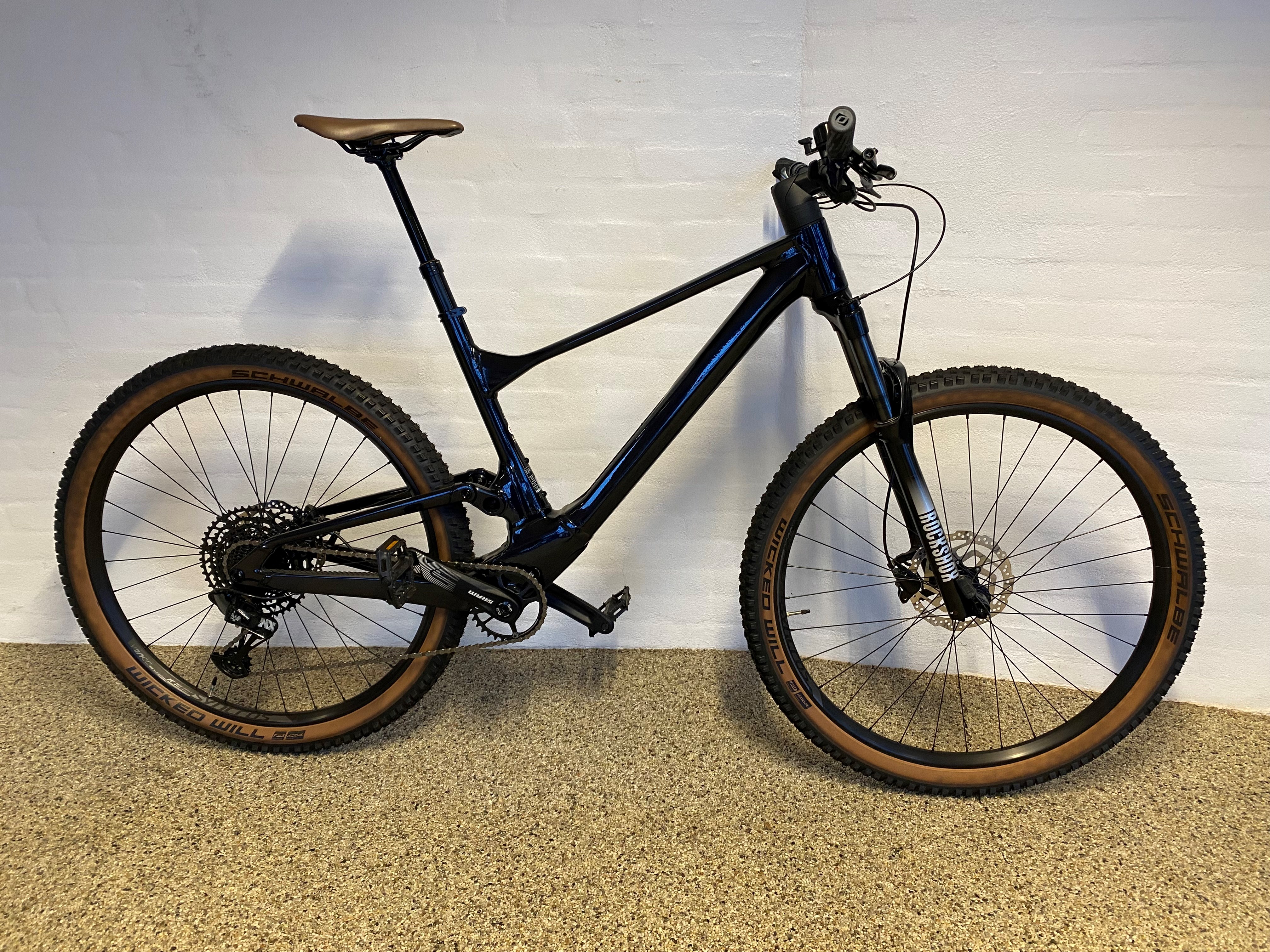 SCOTT Dark Stellar Blue Spark 970 - L
