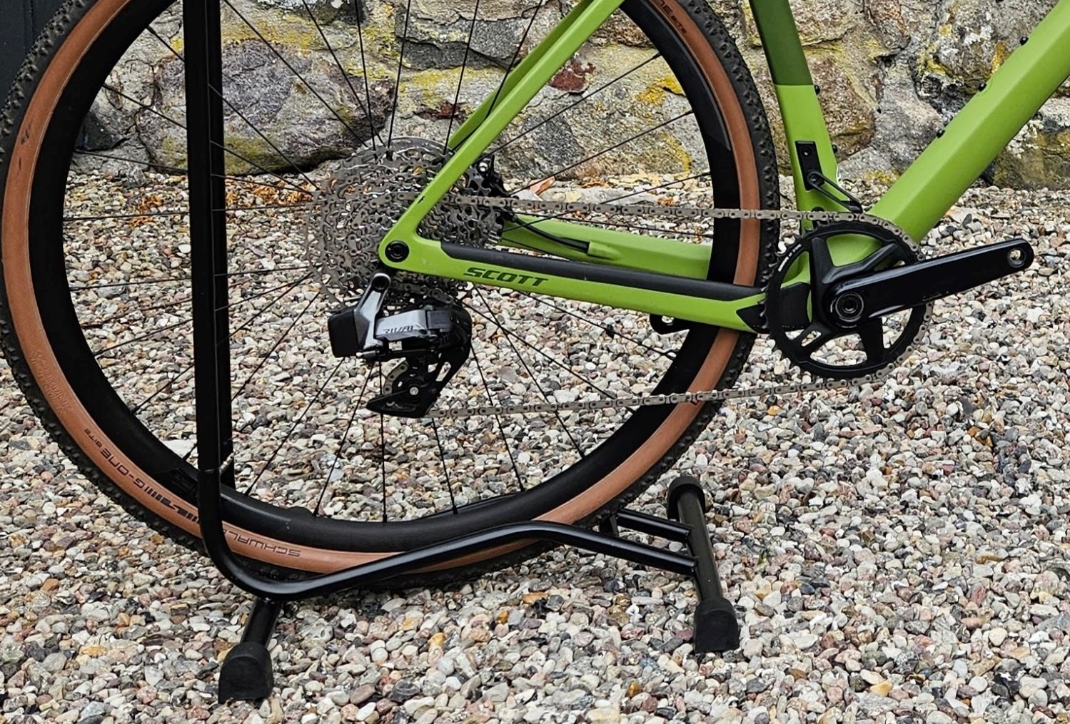 SCOTT Rain Forest Green Addict Gravel 30 - L