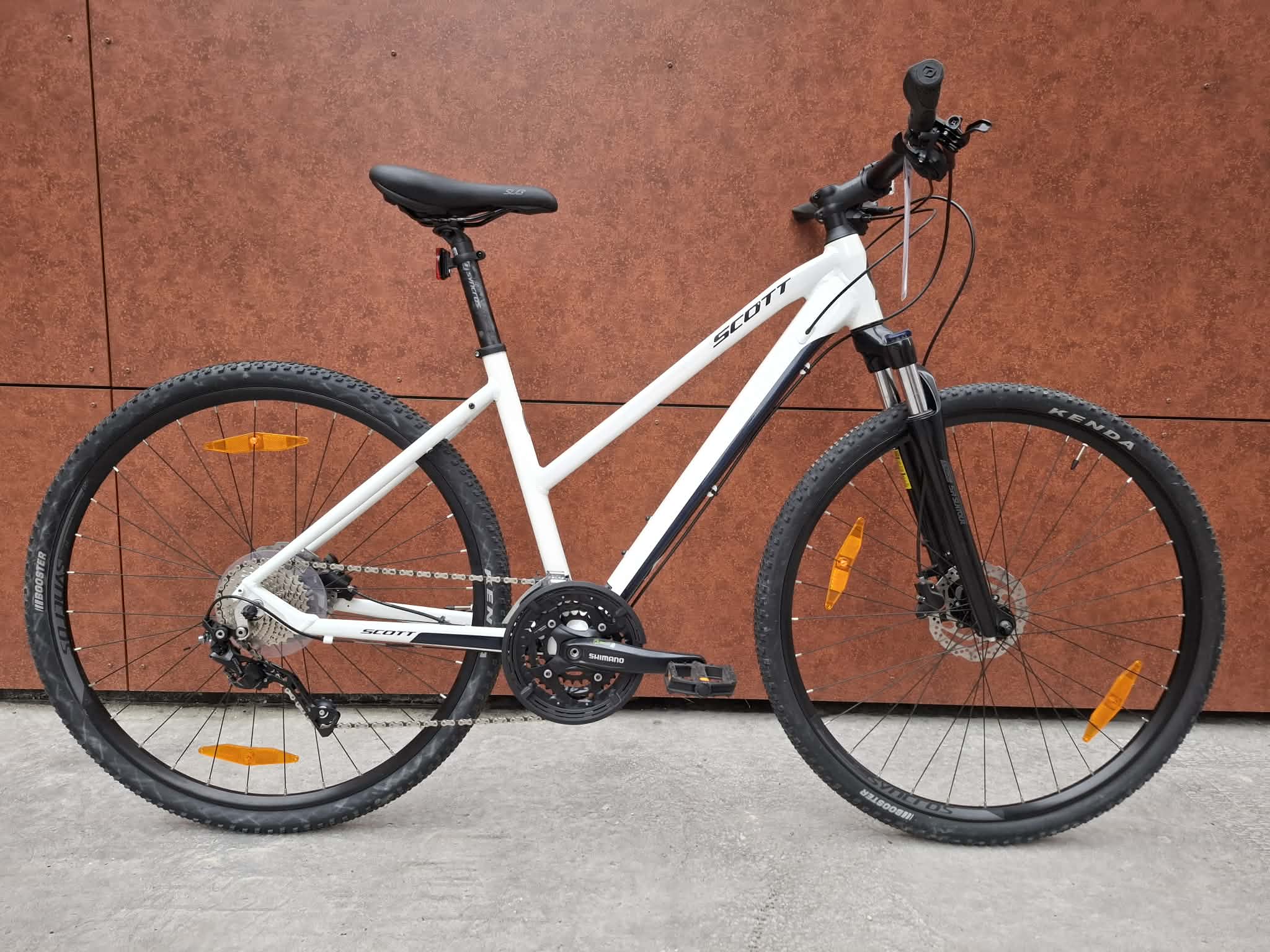 SCOTT Pearl White Sub Cross 20 Lady - M