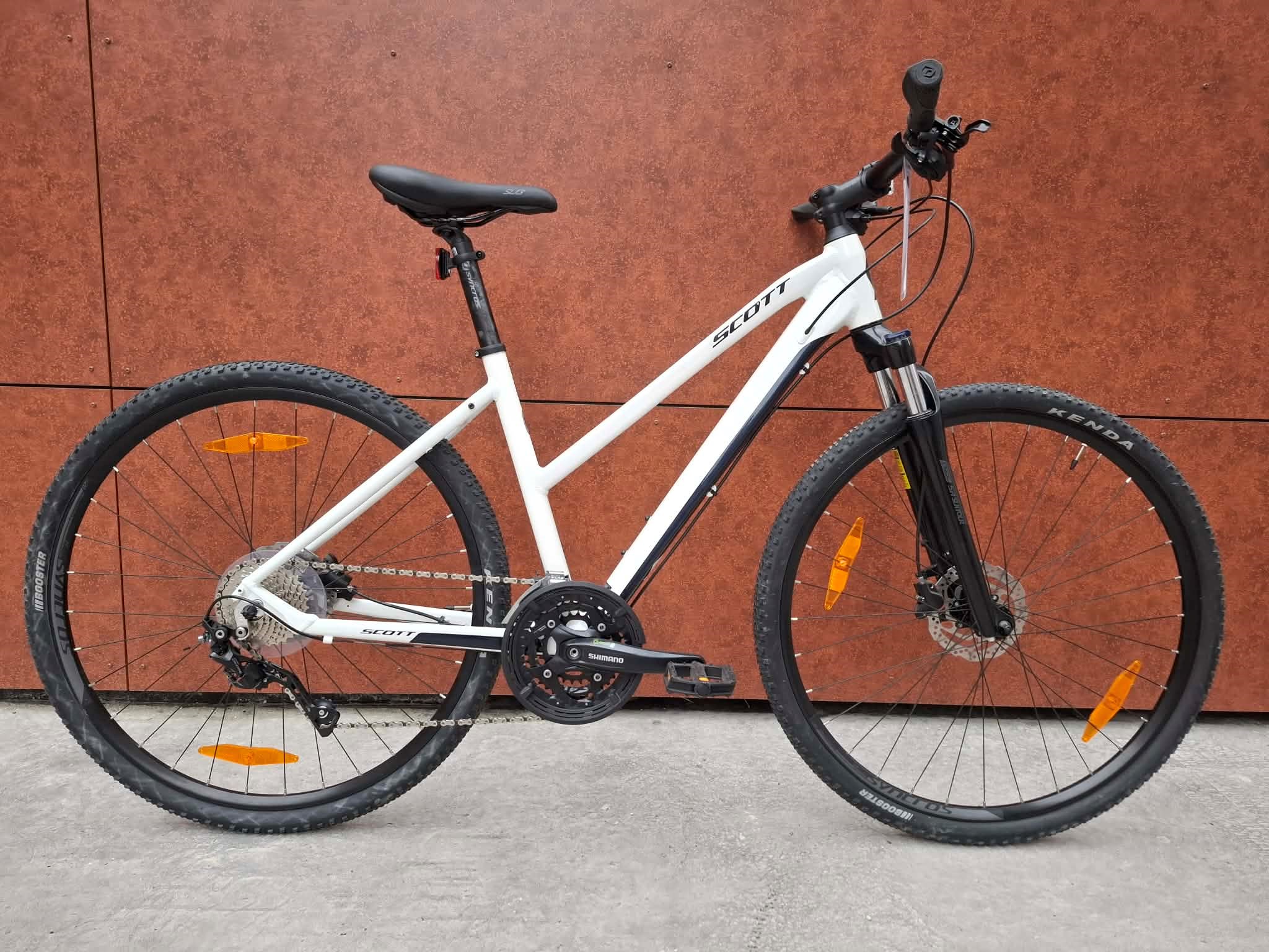 SCOTT Pearl White Sub Cross 20 Lady - M