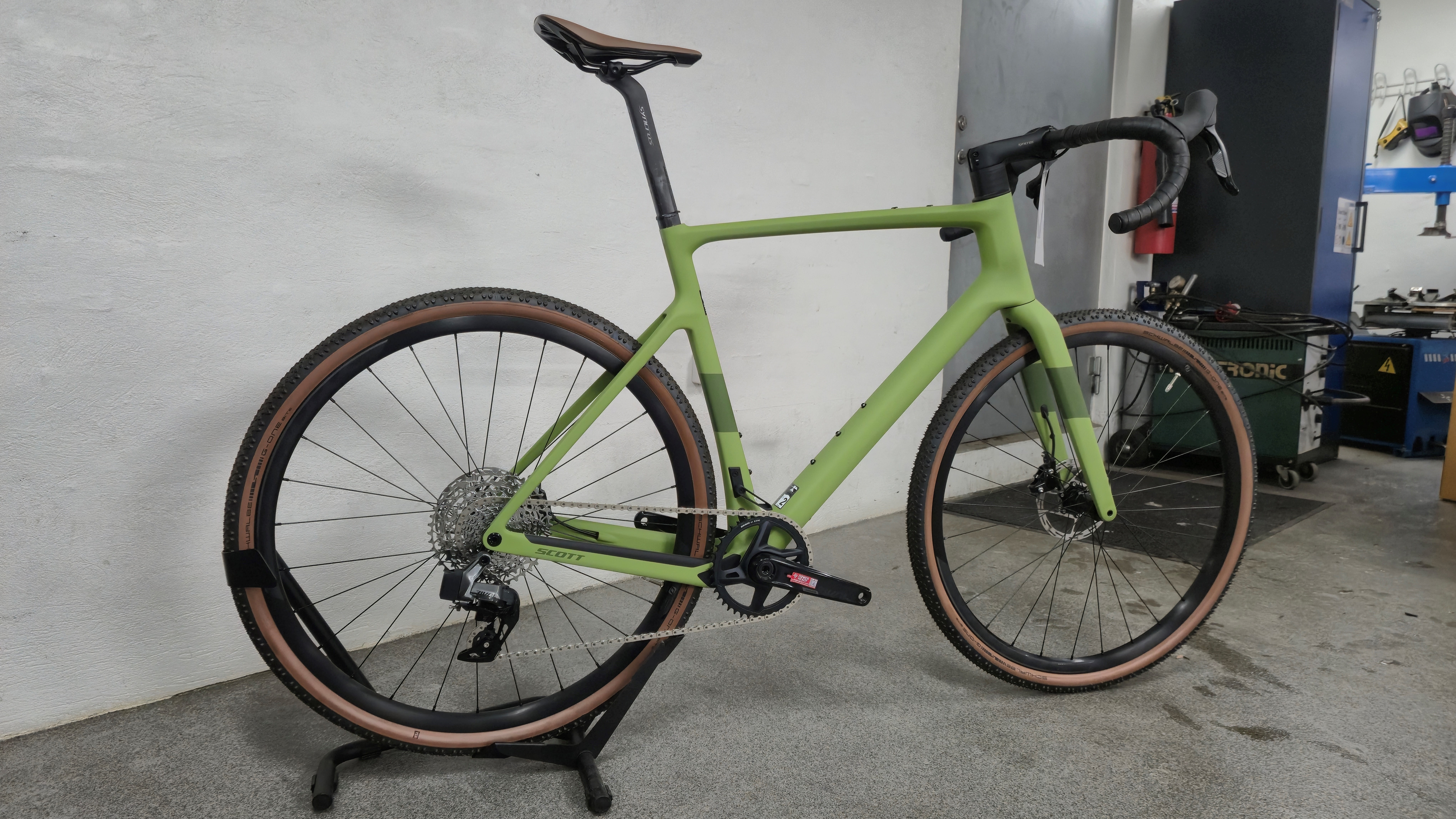 SCOTT Rain Forest Green Addict Gravel 30 - XL