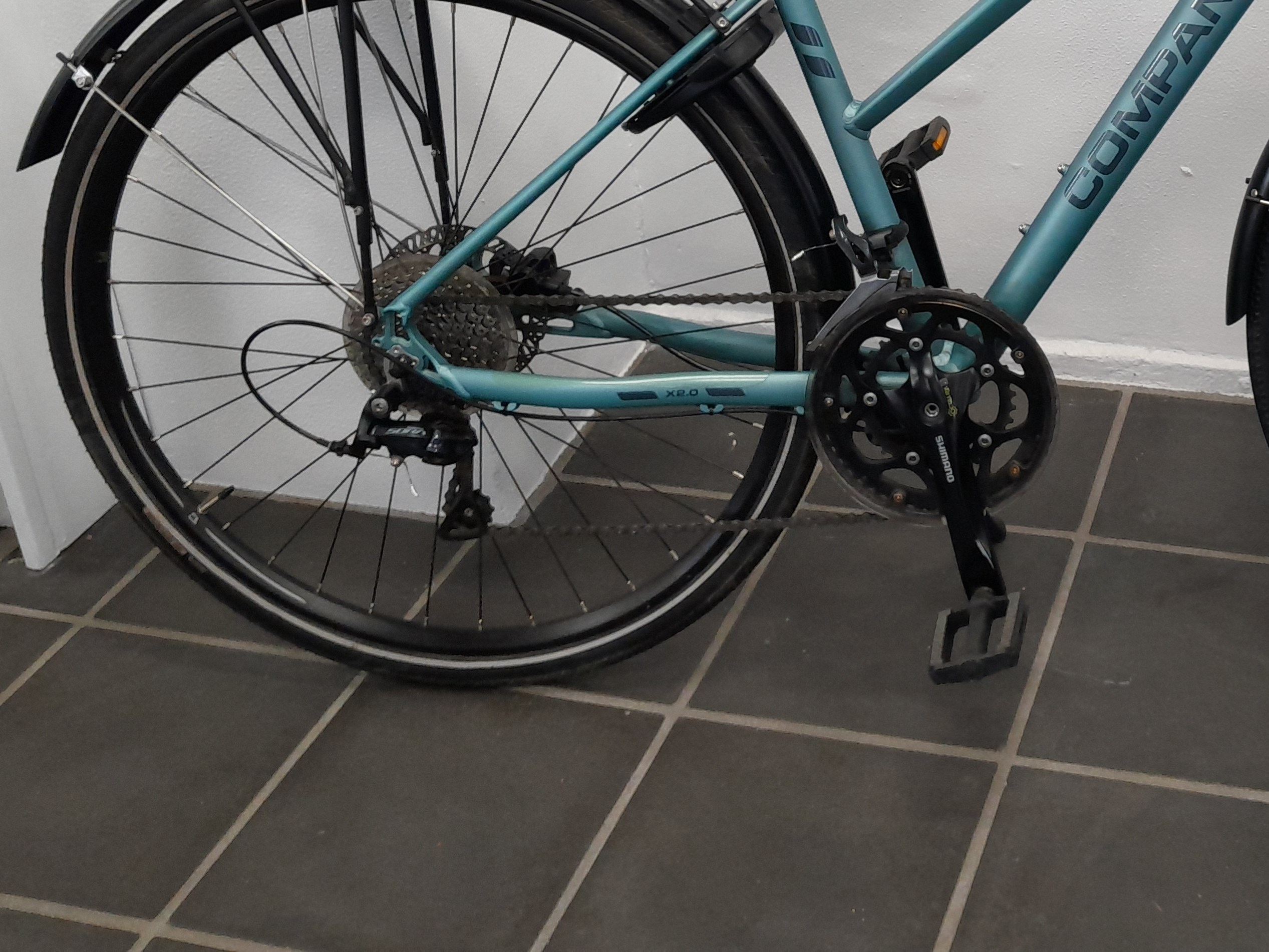 Companion Petroleumsblå X2.0 - 17"
