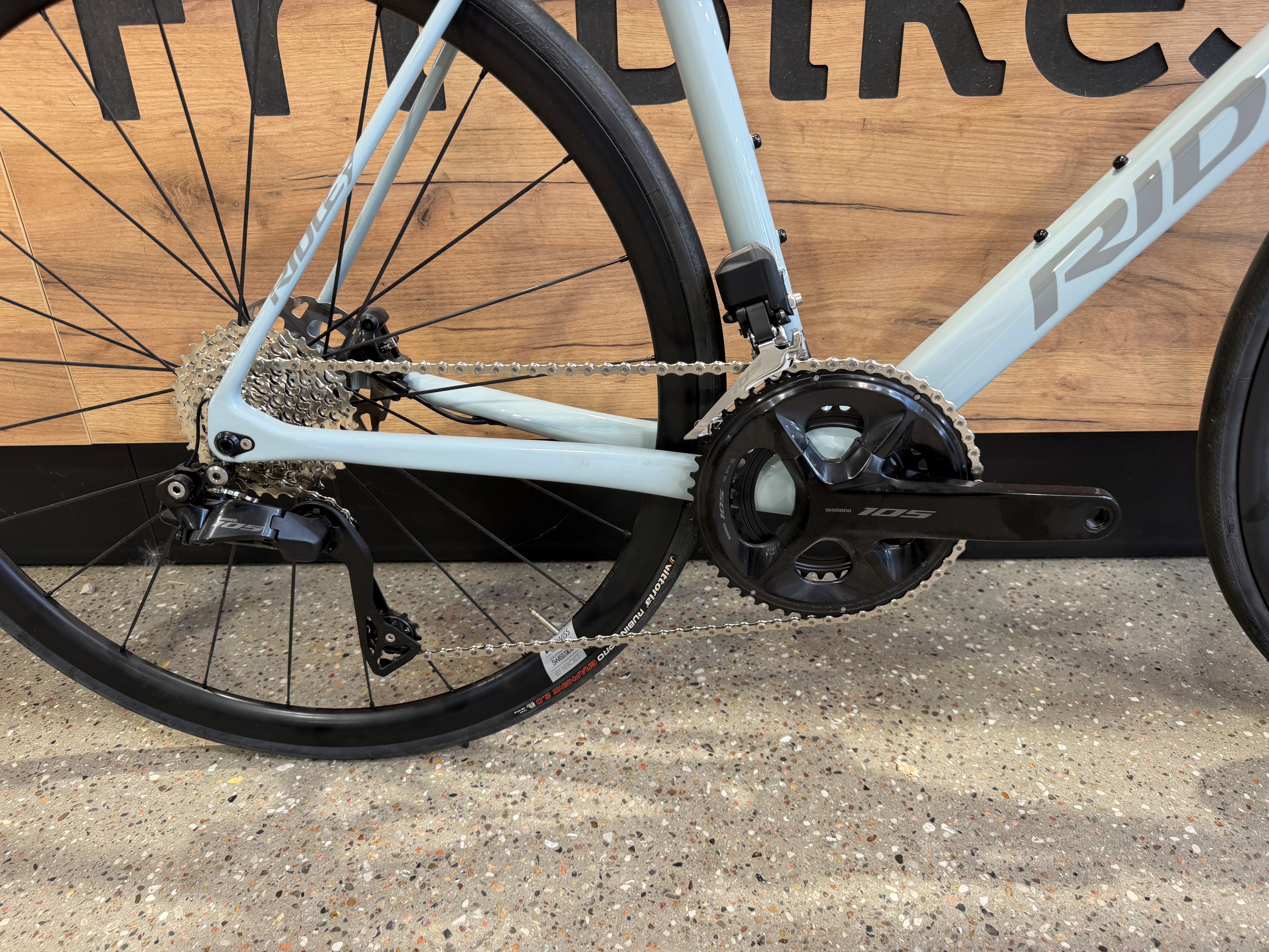 Ridley Iceberg Blue Fenix SLiC 105 Di2 - XL