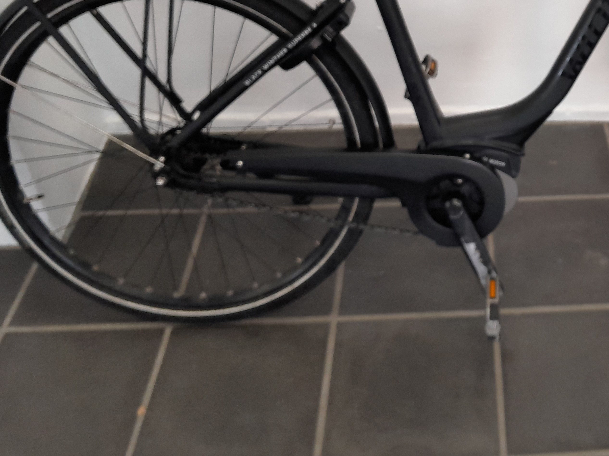 Winther Mat Sort Black Superbe 4 - 48 cm