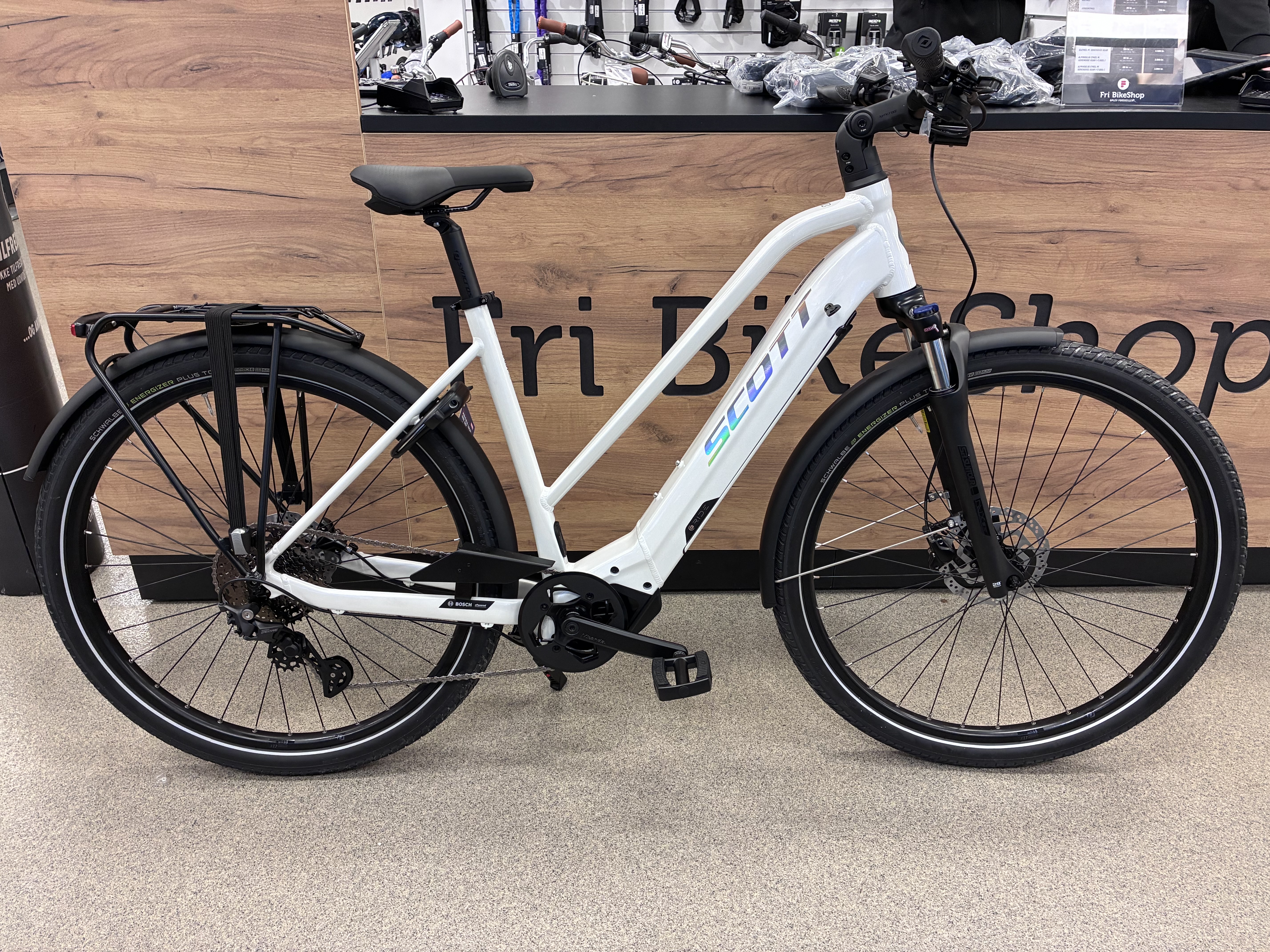 SCOTT Hvid Sub Sport eRIDE 20 Lady - L