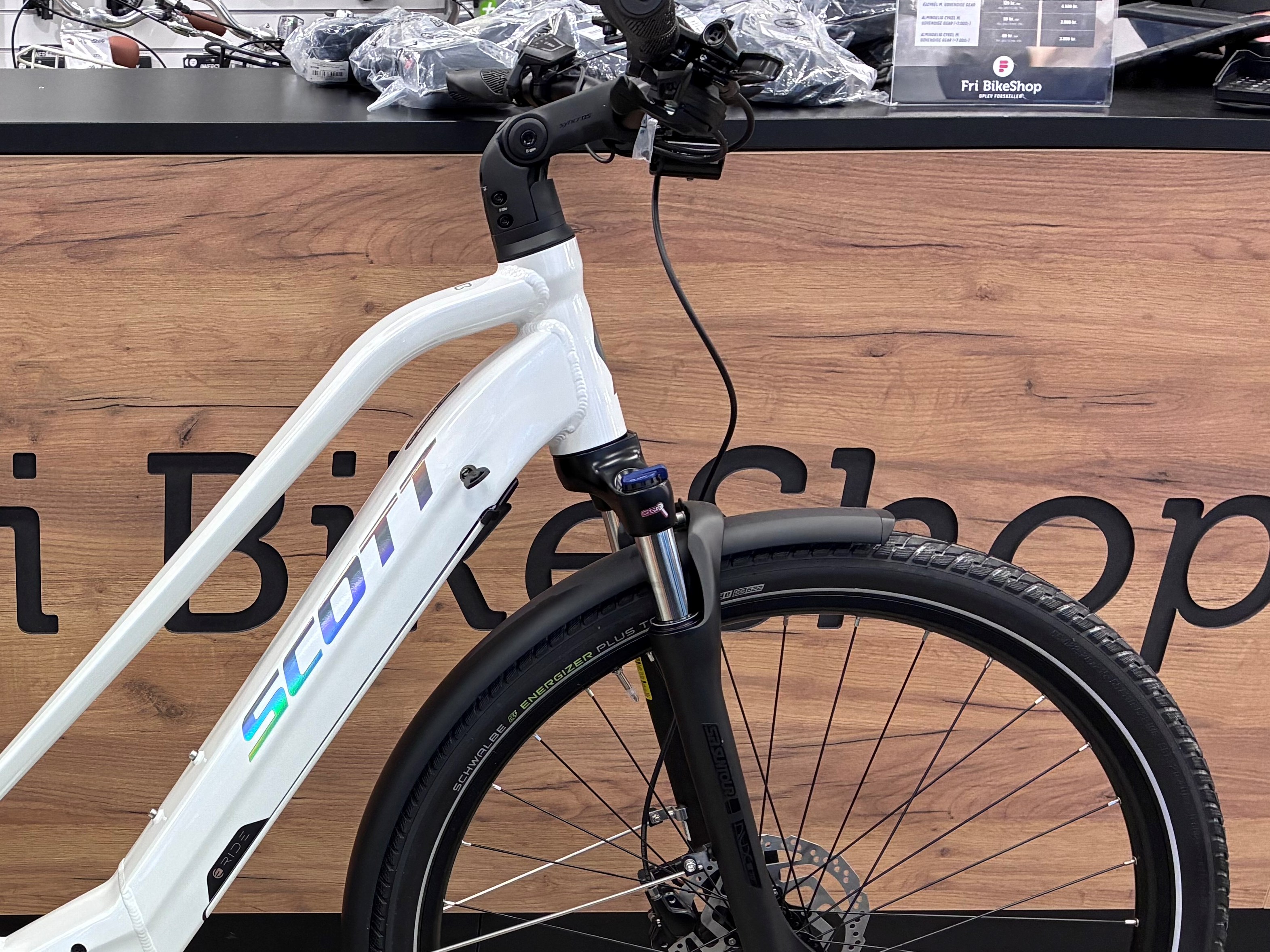 SCOTT Hvid Sub Sport eRIDE 20 Lady - L
