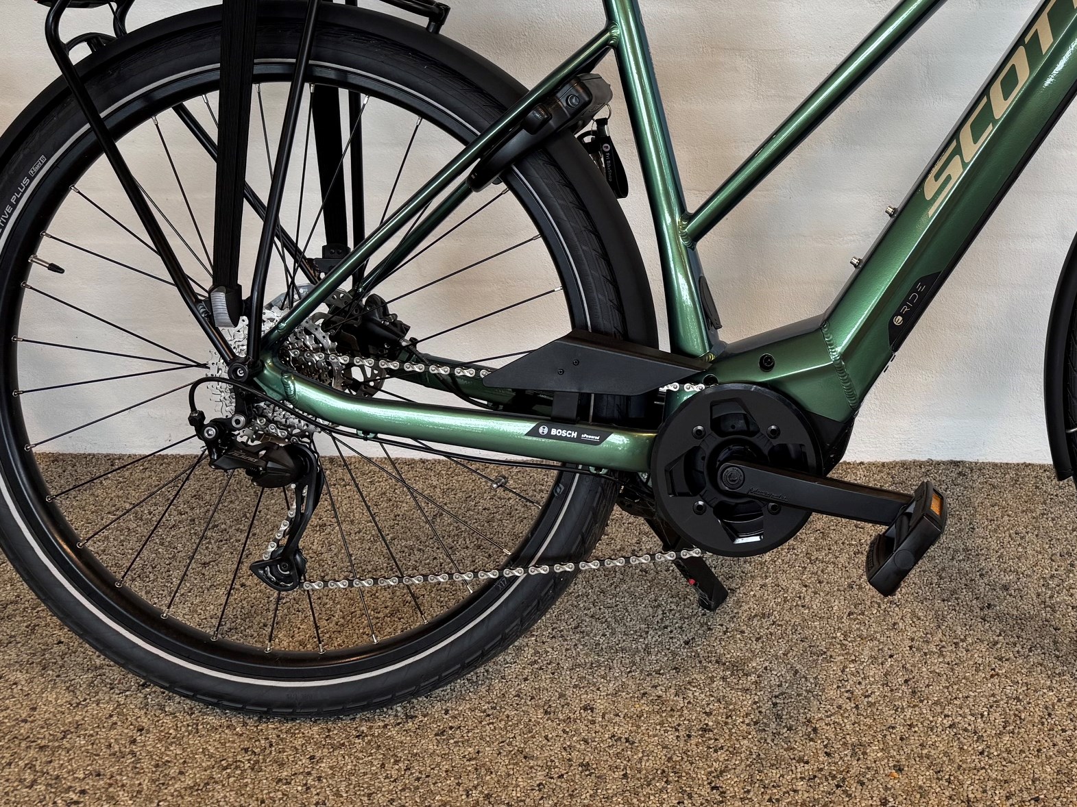 SCOTT Prism Green Gloss Sub Active eRIDE 10 Lady - L