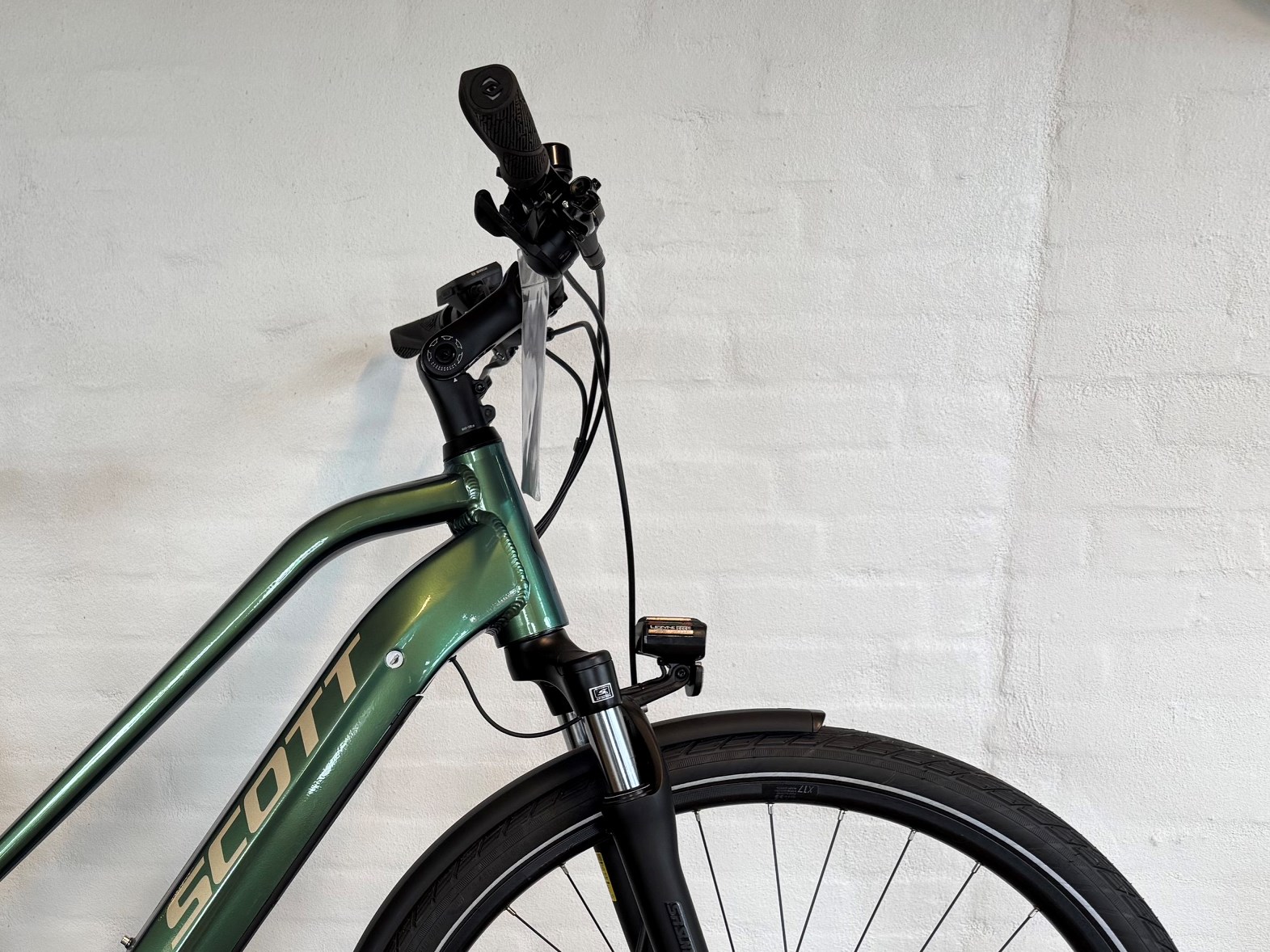 SCOTT Prism Green Gloss Sub Active eRIDE 10 Lady - L