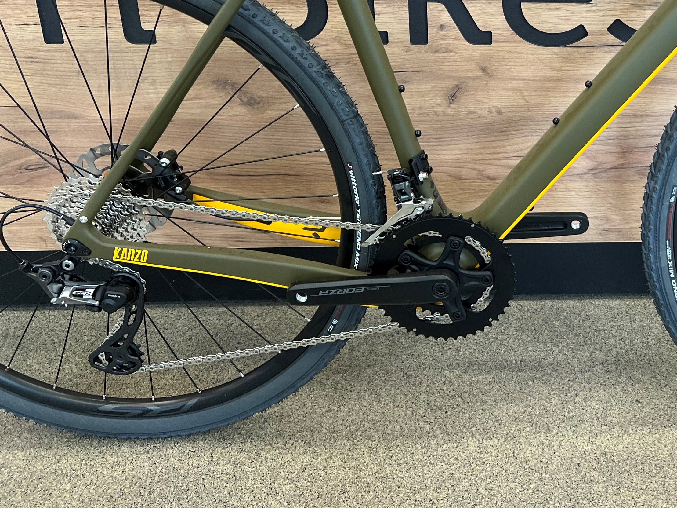 Ridley Army Grøn Kanzo Adventure GRX600 - L